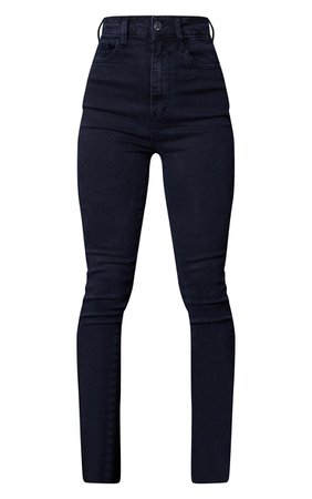 Plt Petite L28 Washed Black 5 Pocket Skinny Jeans | PrettyLittleThing USA
