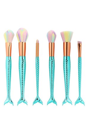 mermaid makeup brushes