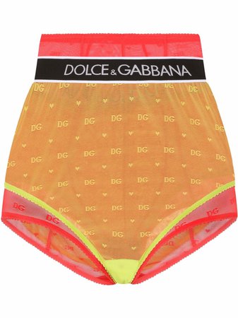 Dolce & Gabbana high-waisted Jacquard Briefs - Farfetch