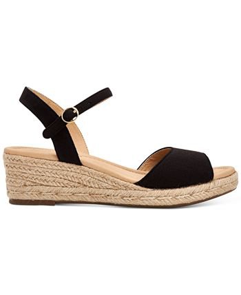 Charter Club Luchia Platform Wedge Sandals, Created for Macy's & Reviews - Sandals - Shoes - Macy's