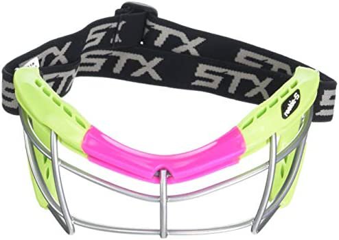 Amazon.com : STX Lacrosse Rookie-S Youth Goggle, Lime/Pink, Model:GLRK-LM : Sports & Outdoors