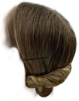 ballet bun hair