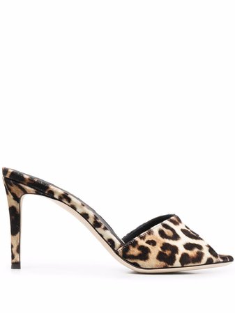 Giuseppe Zanotti leopard-print sandals - FARFETCH