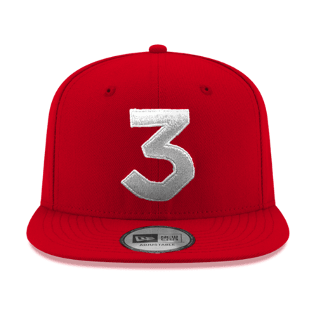 Chance 3 New Era Cap (Red & Silver)