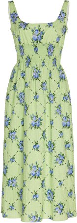Emilia Wickstead Floral Print Dress Size: 8
