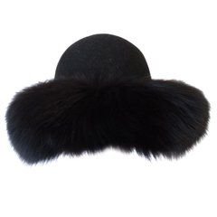 Pinterest 1960s Kates Canada Mink Fur Trim Derby Hat | Fendi, H