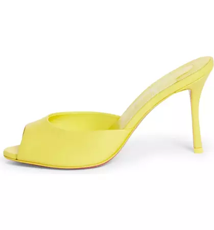 Christian Louboutin Me Dolly Peep Toe Slide Sandal (Women) | Nordstrom