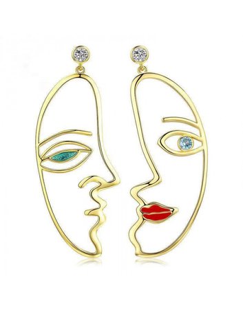abtract earings - Google Search