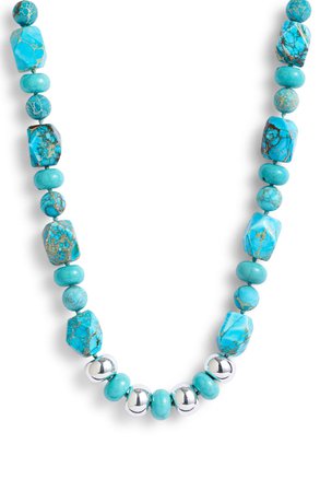 Simon Sebbag Multi Shape Stone Bead Necklace | Nordstrom