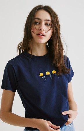 John Galt Jamie Cali Poppy T-Shirt | PacSun
