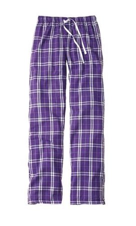 Plaid Purple Mens Pajama Pants