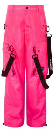 pink neon pants
