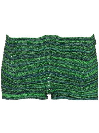 Isa Boulder Bodycurl Knitted Shorts - Farfetch