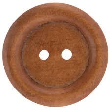 wooden button