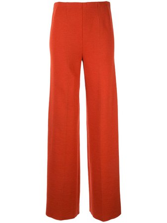 Hermès | high-waisted wide leg trousers