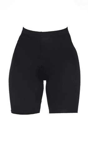 black biker shorts