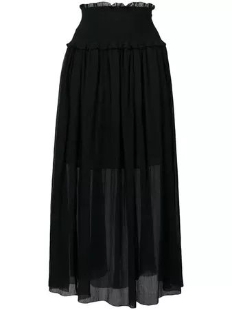 Zimmermann High Waisted Maxi Skirt