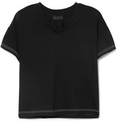 The Range - Cotton-jersey T-shirt - Black