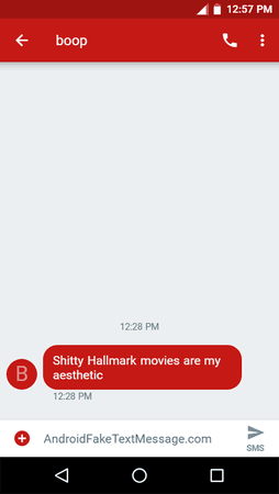 Hallmark movies text