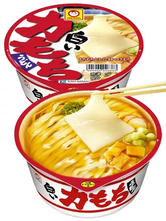 Fideos Udon Kitsune Mochi White cup  noodle