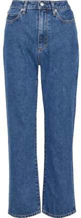 W007 High-rise Straight-leg Jeans