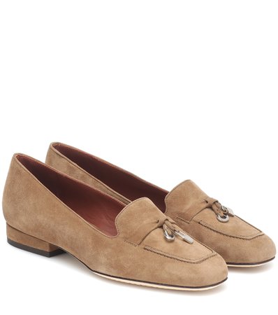 Loro Piana, Charms Suede Ballet Flats