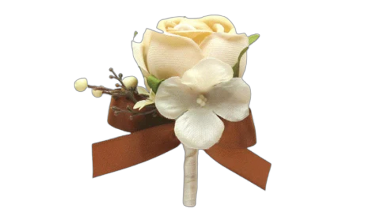 groom's boutonniere Wedding bouquet, Bridal bouquet, BEIGE, Cream, CHAMPAGNE, GOLD, Rust Wedding flowers, Silk Bouquets, Bridesmaid bouquet "RosesandDreams"