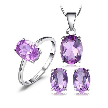 purple jewelry set - Google Search