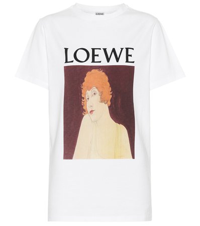 LOEWE Printed cotton T-shirt