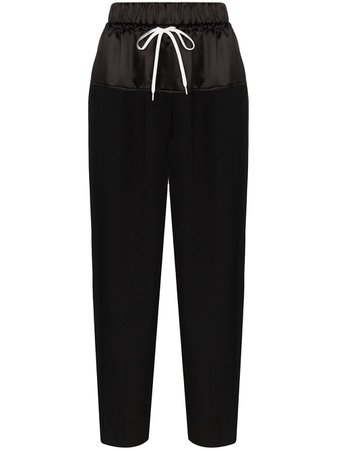 Givenchy Panelled Wide-Leg Track Pants Ss20 | Farfetch.com