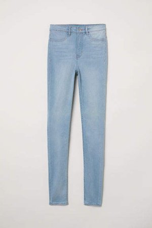 Super Skinny High Jeans - Blue