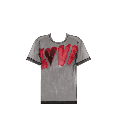 Viktor & Rolf Love Logo Mesh T-Shirt (Dei5 edit)