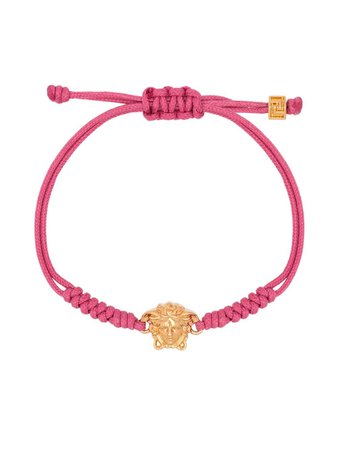 Versace Medusa Charm Rope Bracelet - Farfetch