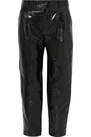 Givenchy | Pantalon fuselé en cuir texturé glacé | NET-A-PORTER.COM