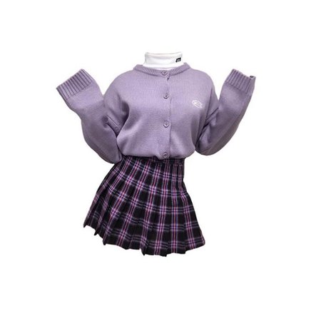 purple outfit png