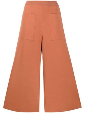 Stella McCartney Knitted Cropped Trousers - Farfetch