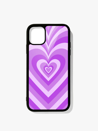 BlingRing Love in Purple Phone Case