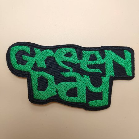Green Day Embroidery patch for jacket T-shirt iron on back | Etsy