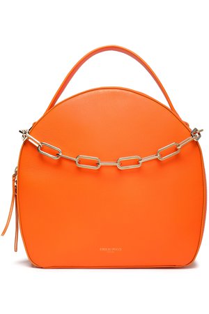 Chain-trimmed leather tote | EMILIO PUCCI | Sale up to 70% off | THE OUTNET