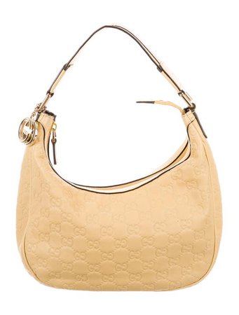 Gucci Signature Britt Hobo - Handbags - GUC398814 | The RealReal