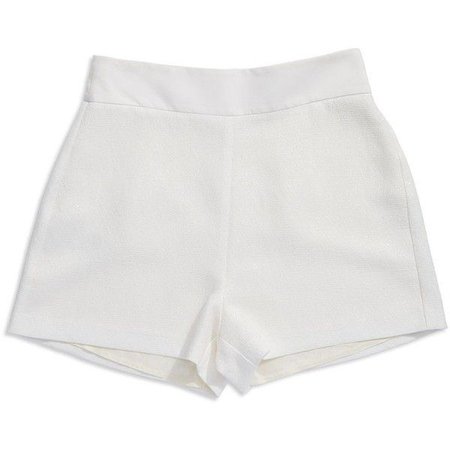 white safety shorts