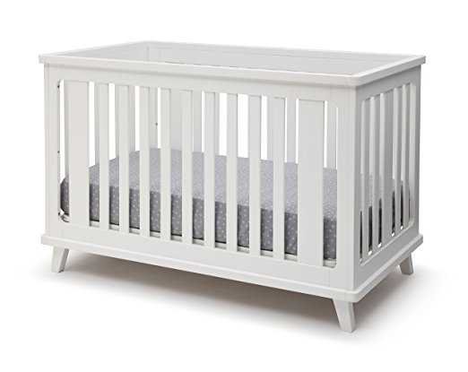 Amazon.com : Delta Children Ava 3-in-1 Convertible Crib, White : Baby