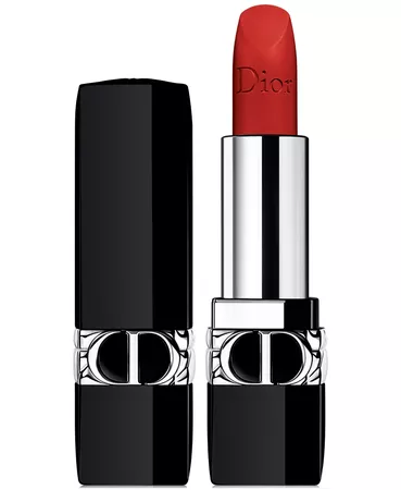 DIOR Rouge Dior Matte Lipstick, First at Macy's & Reviews - Makeup - Beauty - Macy's