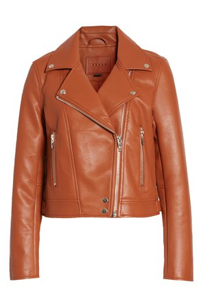 BLANKNYC Good Vibes Faux Leather Moto Jacket | Nordstrom
