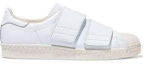 Superstar 80s Cf Rubbed-trimmed Leather Sneakers
