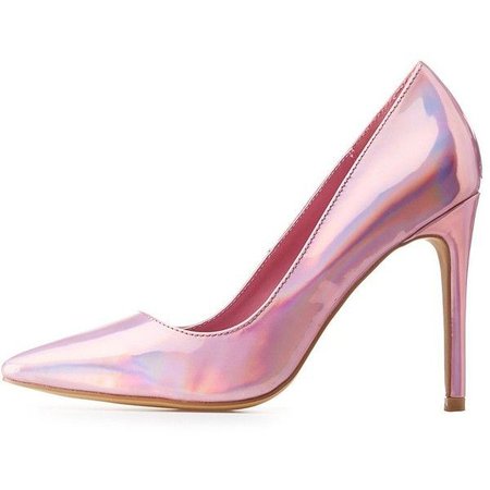 Holographic Pink Pump 1