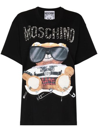 Moschino teddy bear-print T-shirt