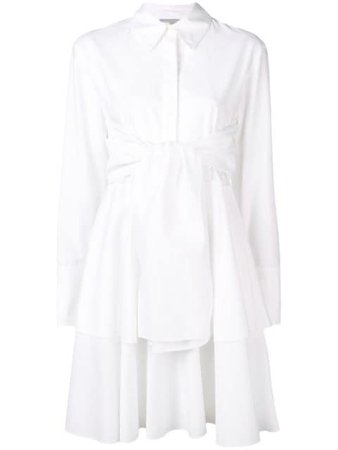 Stella McCartney layered shirt dress $494 - Shop SS19 Online - Fast Delivery, Price