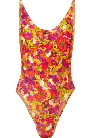 Adriana Degreas | Printed swimsuit | NET-A-PORTER.COM
