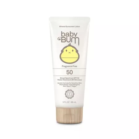 Baby Bum Mineral Sunscreen Lotion SPF 50 - 3oz : Target